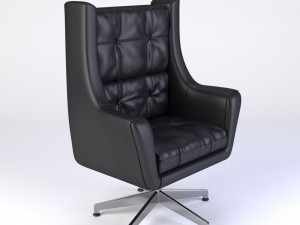 leather armchair 3Dモデル