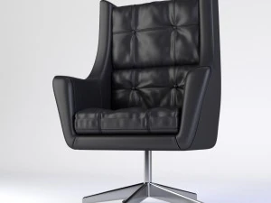 leather armchair 3D Model