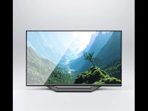 lg tv low poly 3D Model