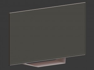 lg tv low poly 3D Модель