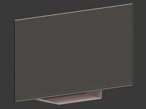 lg tv low poly 3D Model