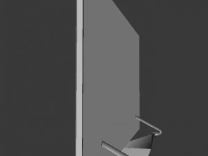 lg tv low poly 3D Model