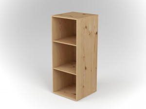 mini bookcase 3D-Modell
