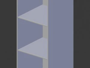 mini estante Modelo 3D