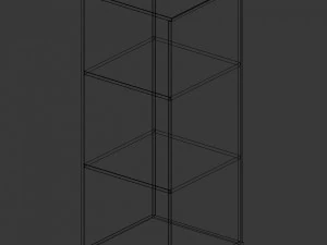 mini estante Modelo 3D