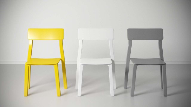 modern chairs 3D 模型 .c4d .max .obj .3ds .fbx .stl .blend 