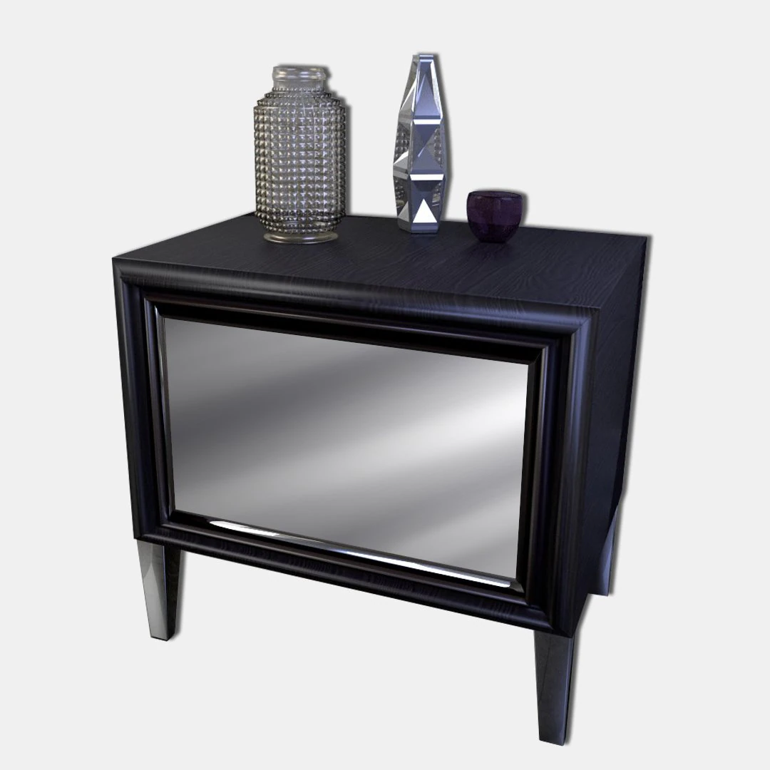 modern nachtkastje 3D Model .c4d .max .obj .3ds .fbx .stl .blend 