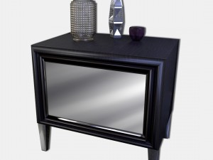 modern nightstand 3D Model