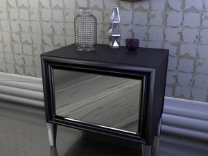 modern nightstand Modelo 3D