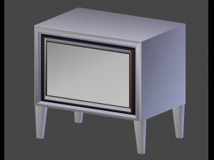 modern nightstand Modelo 3D