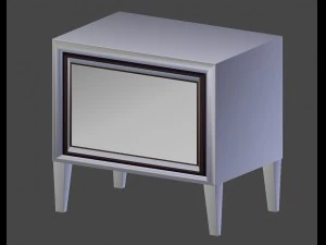 modern nachtkastje 3D Model
