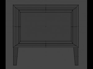 modern nightstand Modelo 3D