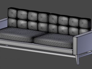 modern sofa 3D Модель