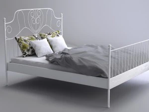 realistic bed 3D Model