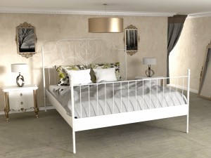 realistic bed 3D 模型