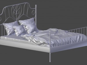 realistic bed 3D 模型