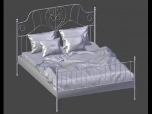 realistic bed 3D 模型