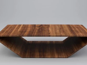 moderner Brasilia-Couchtisch 3D Modell