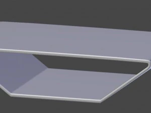 modern brasilia coffee table 3D Model