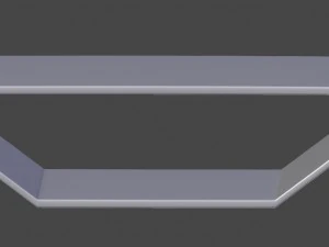 modern brasilia coffee table 3D Model