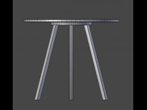 round table 3D Model