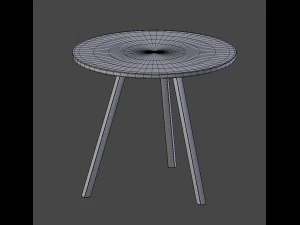 round table 3D Model