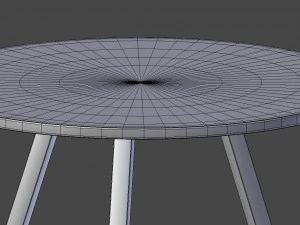 round table 3D Model