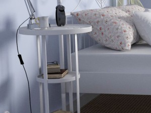 pedestal table ikea 3D Model