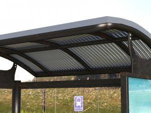 bus stop shelter 3Dモデル