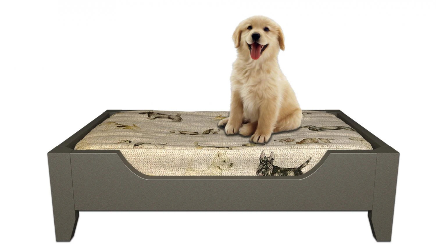 dog bed 3D Model .c4d .max .obj .3ds .fbx .stl .blend