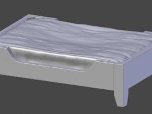 dog bed Model 3D