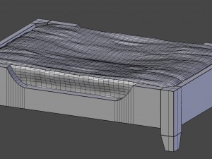 dog bed Model 3D
