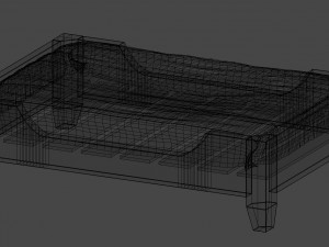 dog bed Model 3D