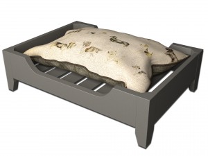dog bed 2 3D Model