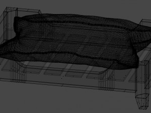 dog bed 2 3D Model