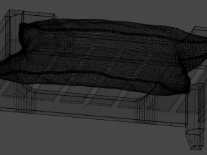 dog bed 2 3D Model