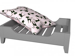 cat bed Model 3D