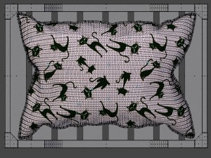 cat bed Modello 3D