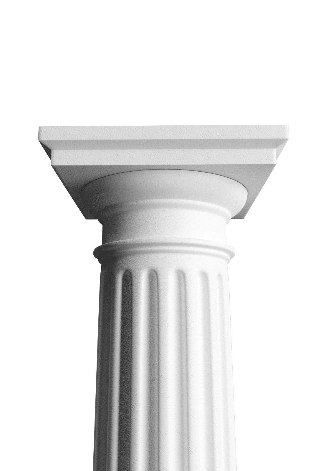 doric column 3D Model .c4d .max .obj .3ds .fbx .stl .blend 