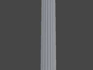 doric column Modello 3D