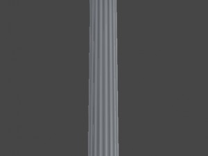 doric column Modello 3D