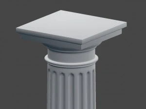 doric column 3D Model
