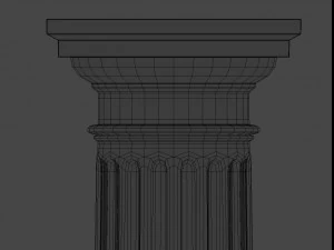 doric column 3D Model