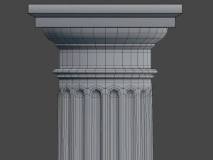 doric column 3D Model