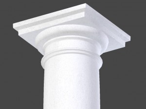 tuscan column Modèle 3D