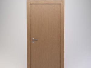 modern wooden door Modèle 3D