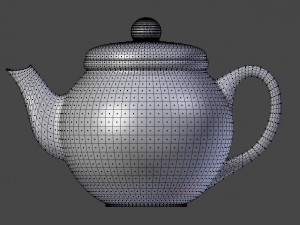 colorful teapot set Modello 3D