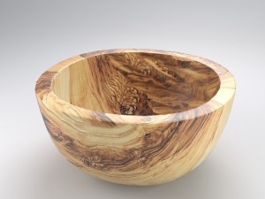 wood bowl 3Dモデル