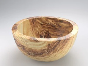wood bowl 3D Model