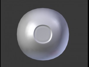 wood bowl Modello 3D